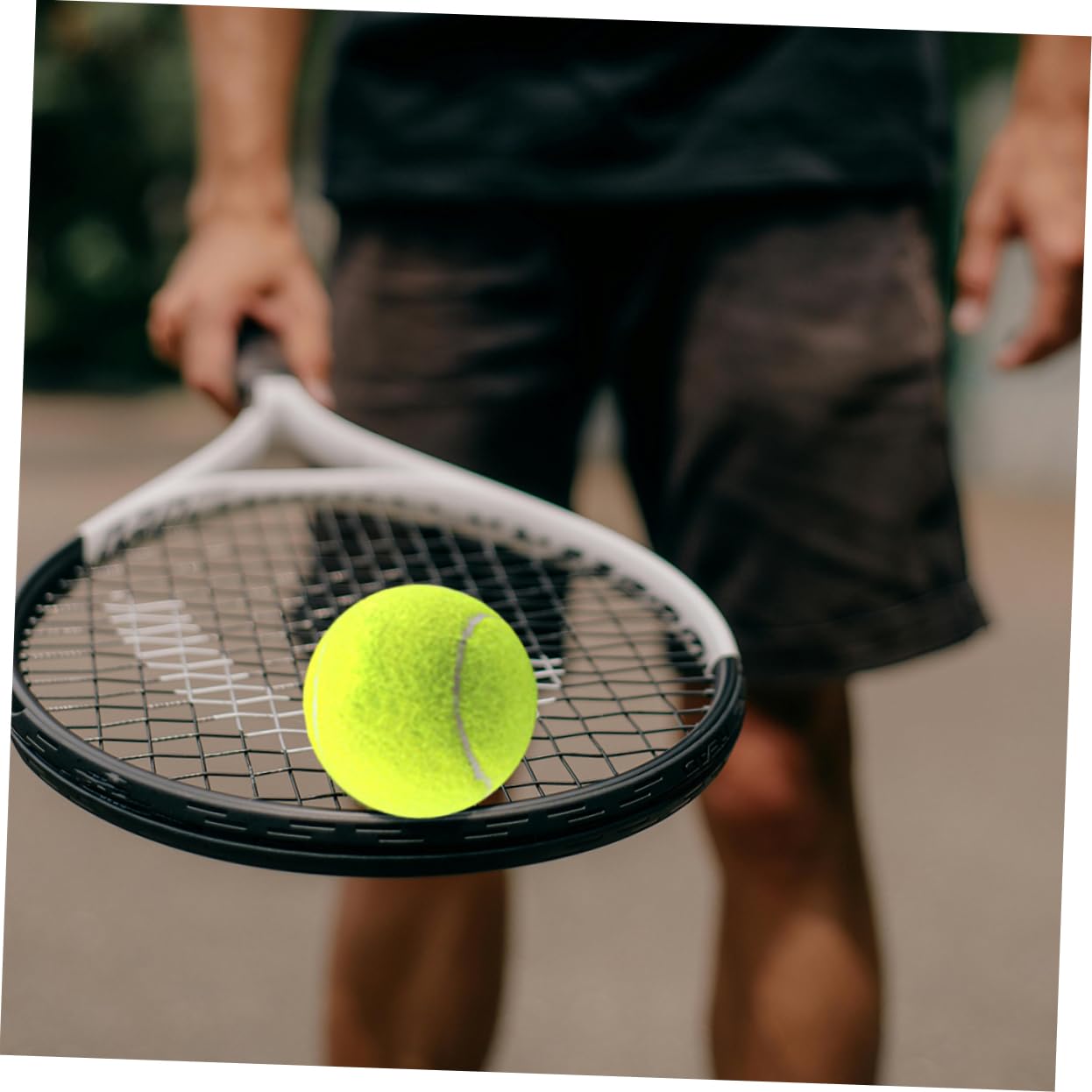 Trainings Tennisbälle aus Gummi für Outdoor Plätze