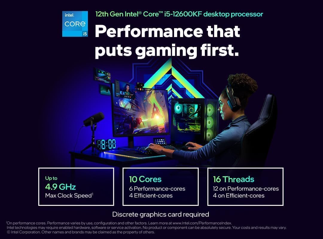 CPU Intel i5-12600KF + B760M AORUS Elite AX Intel i5-12600KF + B760M AORUS Elite AX GIGABYTE B760M AORUS