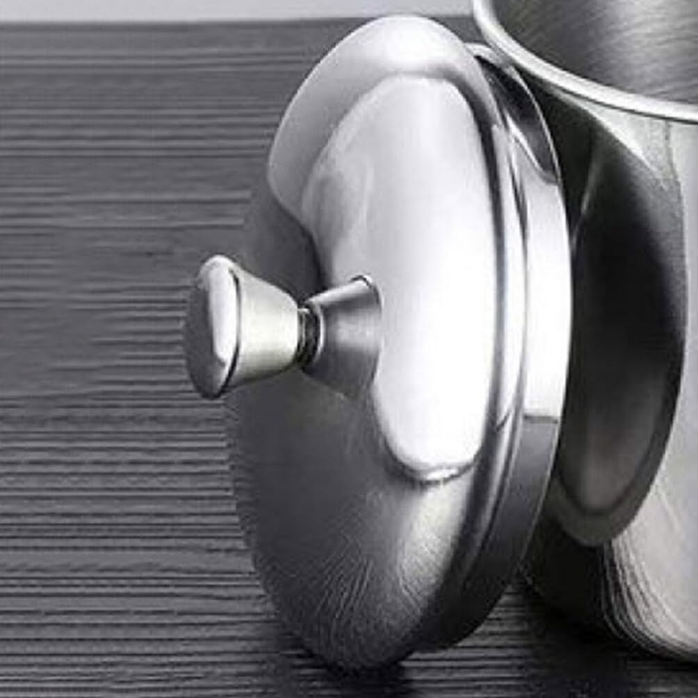 Coperchio Teiera In Acciaio Inox ABOOFAN - Universale 9cm, Ricambio Per Teiere Metalliche - Foto 11