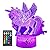 easuntec Unicorn Gifts Night Lights for Kids with Remote & Smart Touch 7 Colors + 16 Colors Changing Dimmable Unicorn Toys 1 2 3 4 5 6 7 8 Year Old Girl Gifts (Unicorn 16WT)