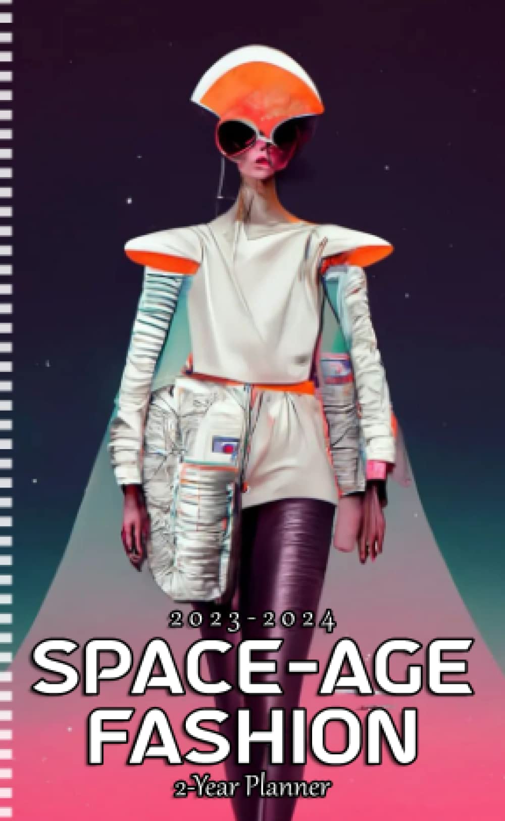 2023-2024 Space-age Fashion Pocket Planner: 2 Year Monthly Planner With Space-age Fashion 24 Months Calendar For Purse Vitally Need Small Size 4 x 6.5 ... Diary With Password Logs & Note Sections