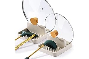 AIERSA Spoon Rest with Lid Holder (2 Pack)