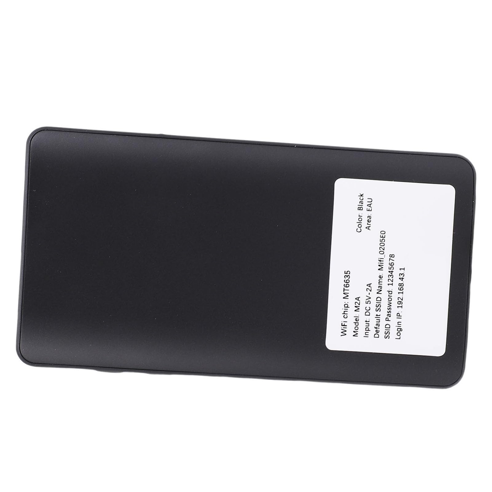 SUNGOOYUE Router WiFi Portatile 5G con Schermo e Slot per Schede - Connessione Ad Alta velocità per più Dispositivi - Adatto per Famiglie o Aziende Batteria da 4200 MAh Bianco