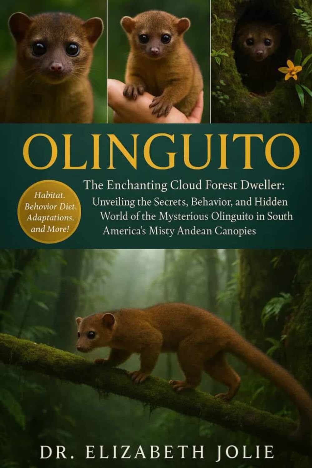 OLINGUITO: “The Enchanting Cloud Forest Dweller: Unveiling the Secrets, Behavior, and Hidden World of the Mysterious Olinguito in South America’s Misty Andean Canopies.”