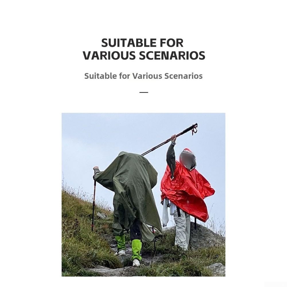 Impermeabile Leggero 221g per Trekking Impermeabile Leggero
