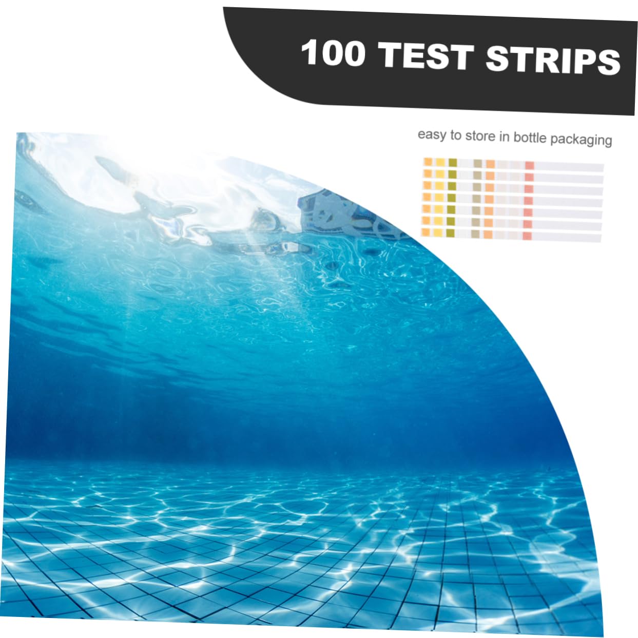 Zerodeko 3 Set Test Di Qualità Dell'Acqua Test Del Ph Strisce Reattive Per Piscina Strisce Reattive Ad Alta Sensibilità Tester Di Qualità Dell'Acqua Dura Kit Per Test 50 pezzi*3