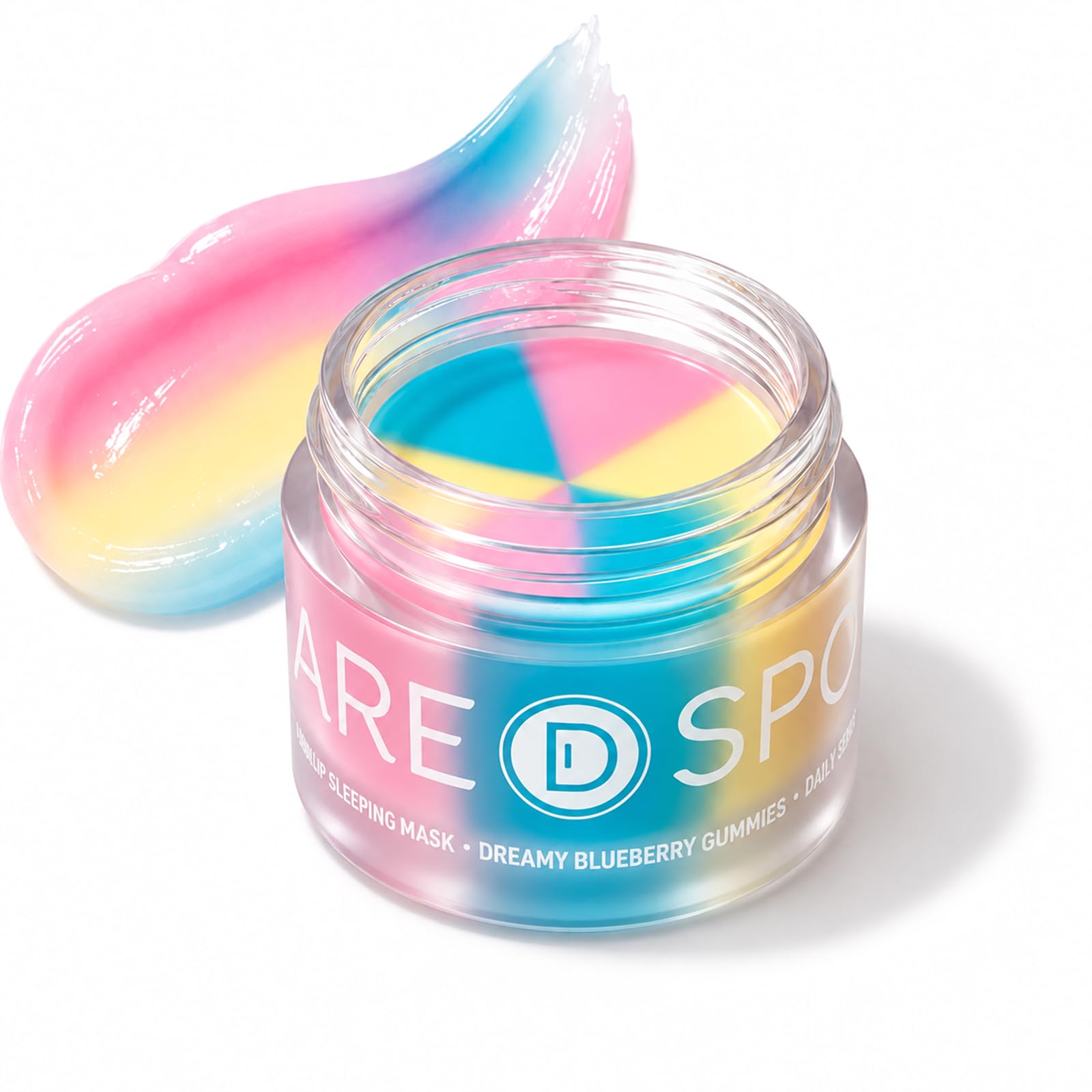 SPODARE Dreamy Blueberry Gummies Lip Mask Overnight, Conditioning Care, 20g