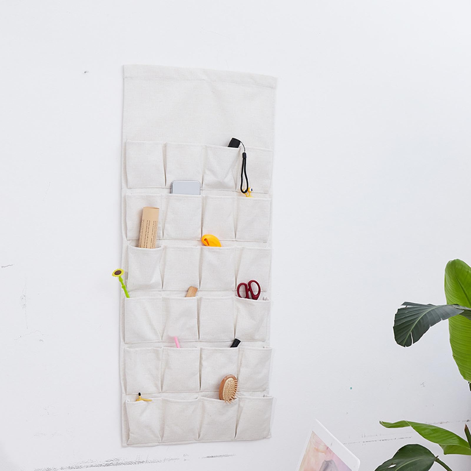LOVIVER Calendario Dell'Avvento Fai da Te da Appendere, Borsa per Camera da Letto, Soggiorno E Decorazione della Casa.