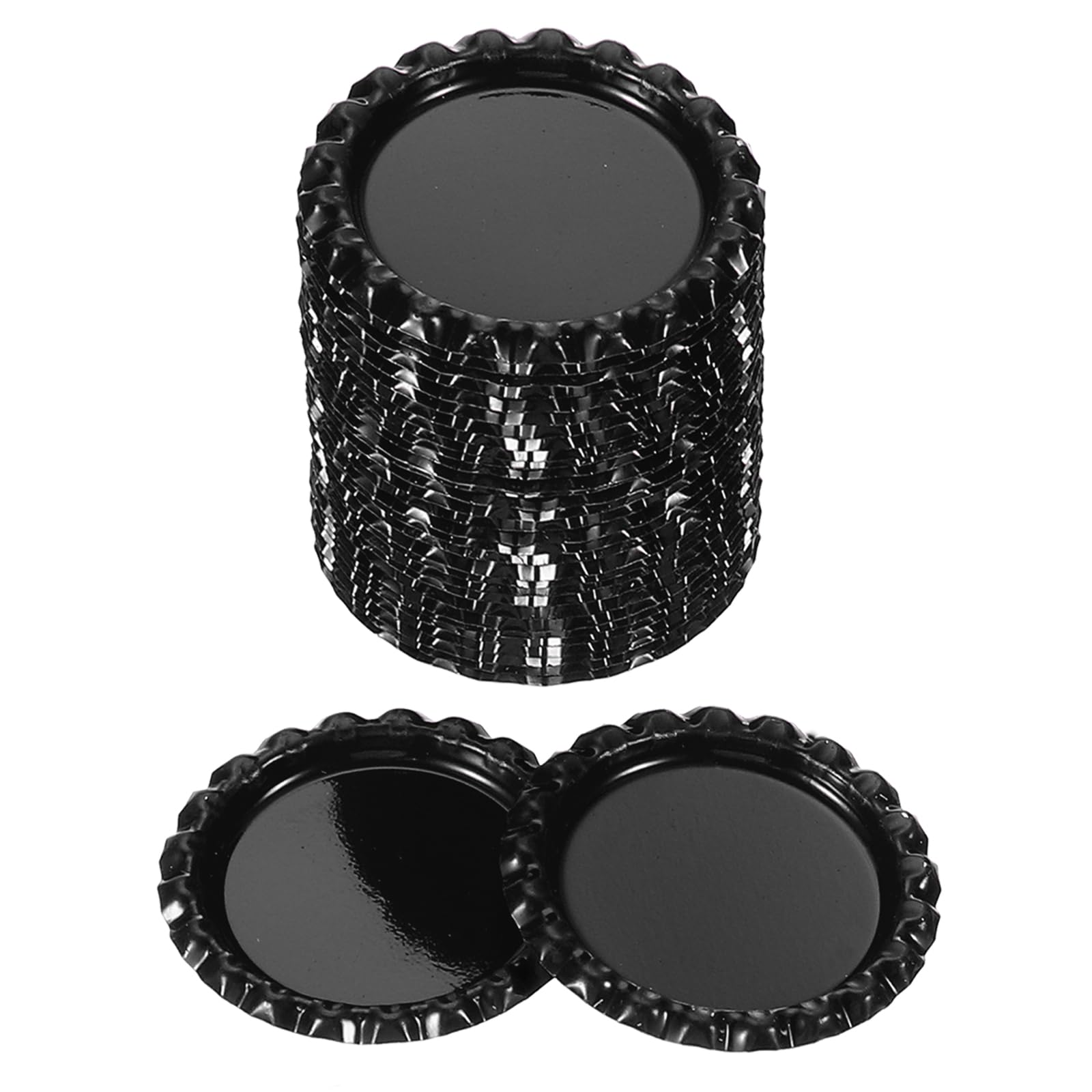 Coque Bouteille Artisanat Noir : 100 Pendentifs DIY et Badges Scrapbook