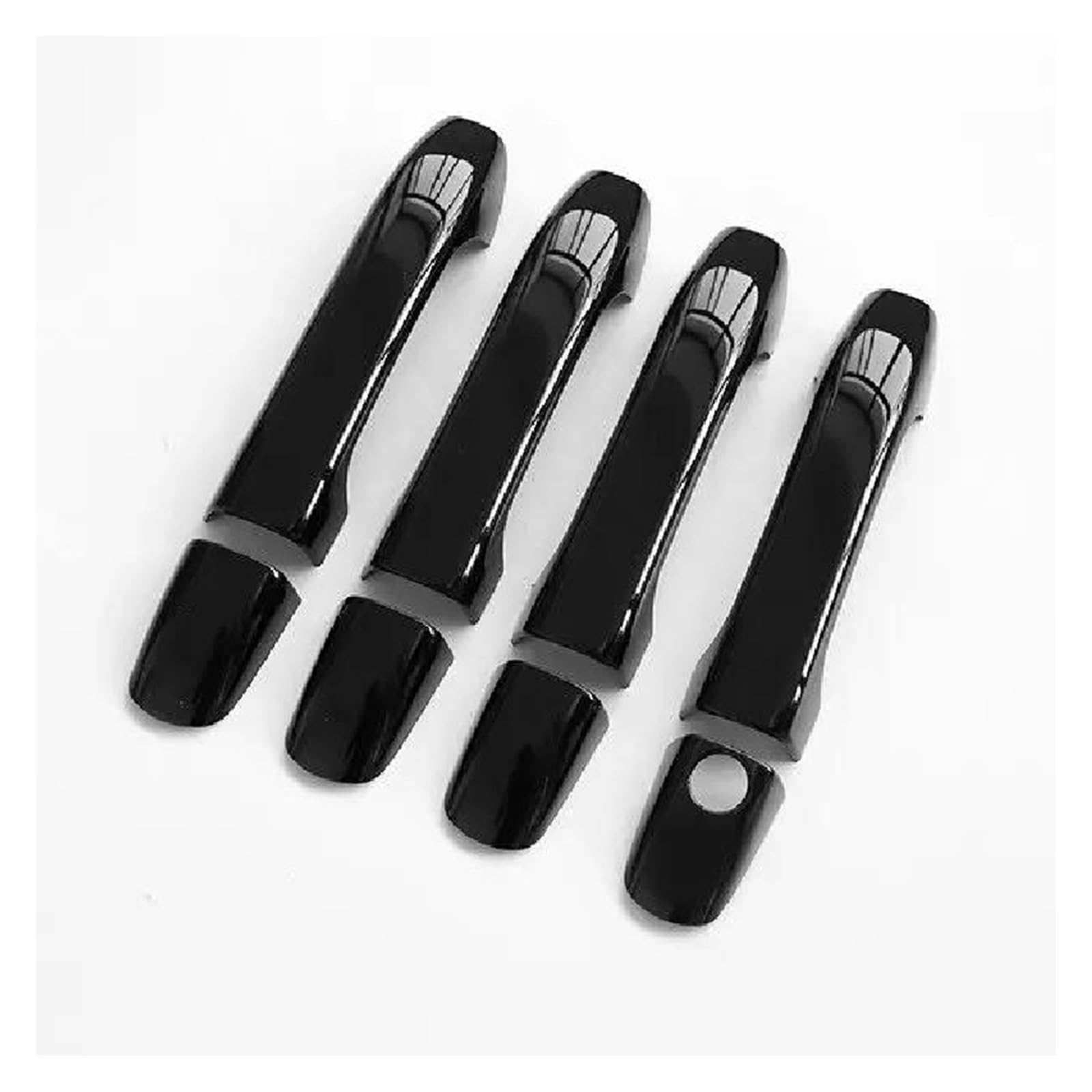 KJHOPY Glossy Black Car Door Handle Cover Styling Accessories for Benz for Vito W447 V-Class 2014 2015 2016-2020(Black)