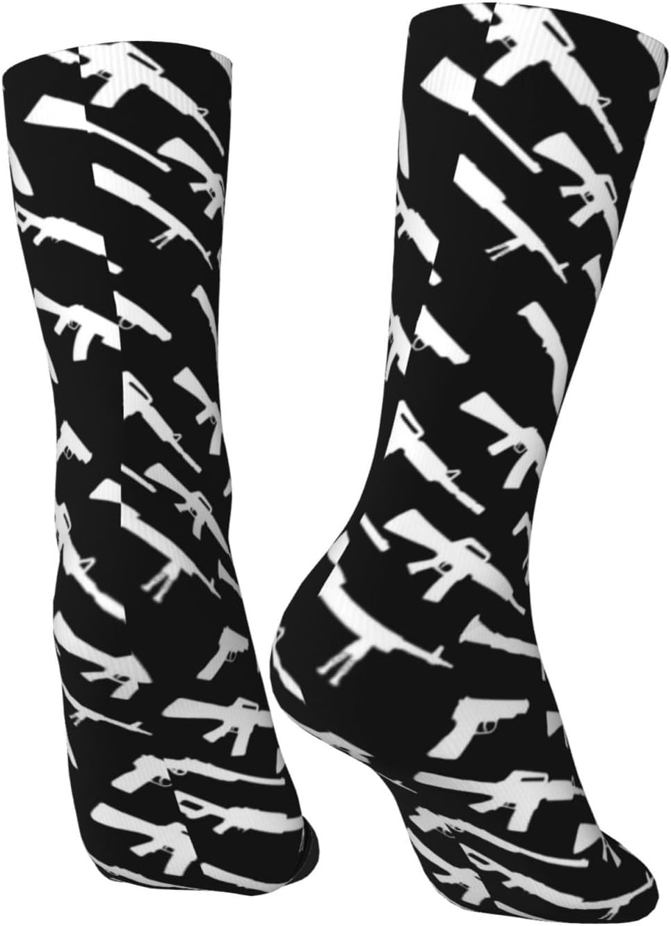 ZAZYXTJ Middle Calf Socks Crew Athletic Socks Novelty Cozy Casual Socks for Womens Mens - Image 8