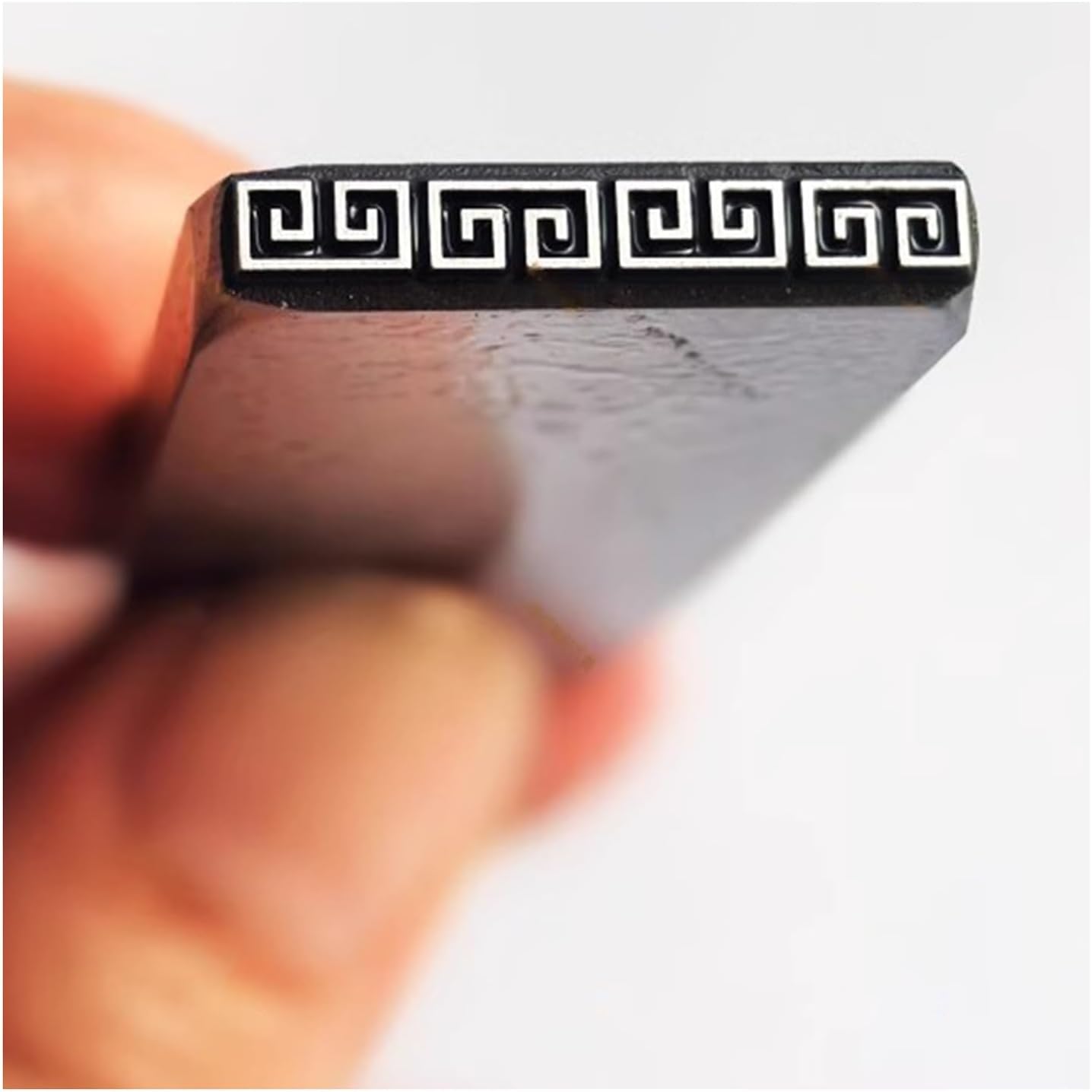 24mm Carbon Steel Stamping Tool, DIY Stamp Seals, Used for Aluminum, Tin, Aluminum, Copper, Brass, Nickel, Silver, Wood (Pattern 4)