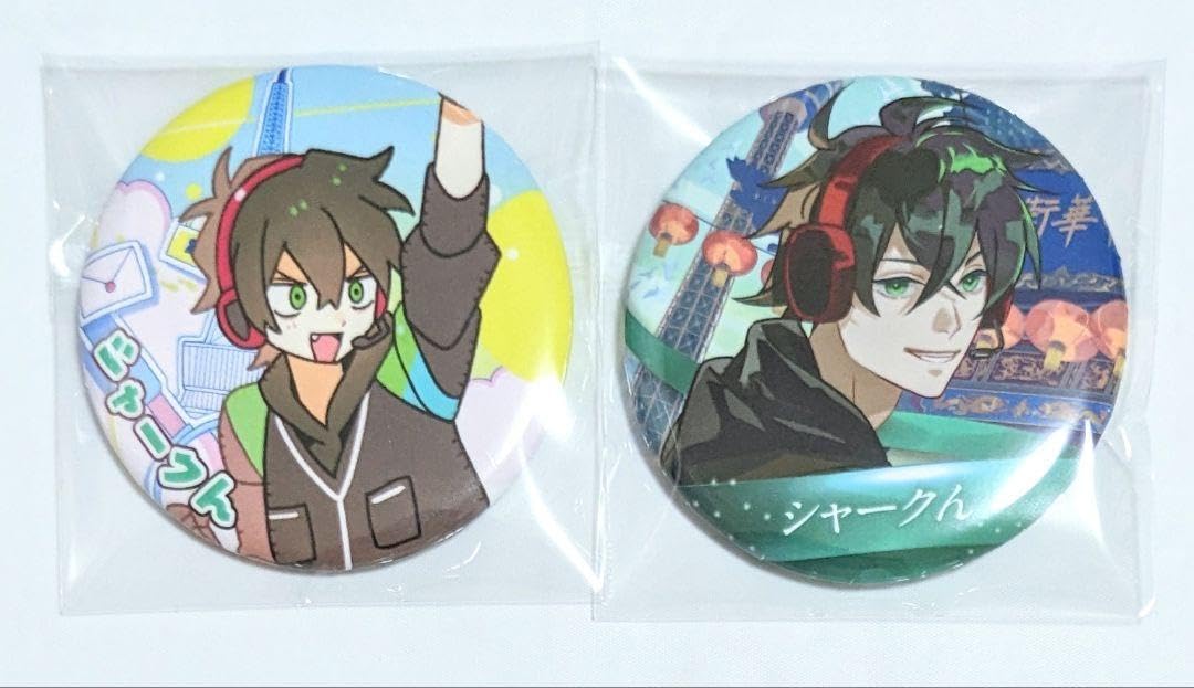 ワイテルズ タワばら 缶バッジ シャークん 名古屋