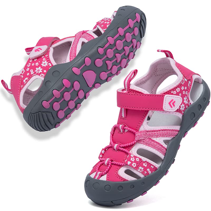 Csgkag Sandalias para Niños de Verano Cerrado Zapatillas de Deporte Al Aire Libre Zapatillas de Senderismo Sandalias de Playa para Deportiva