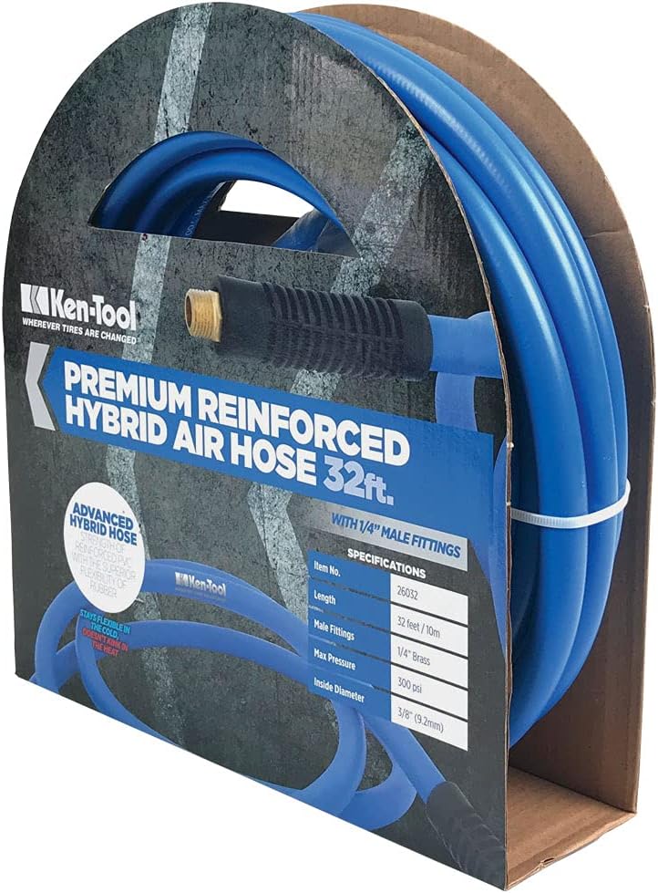 Ken-Tool Hybrid AIR Hose 3/8", 32' Long