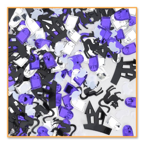 Beistle Graveyard Confetti, Multicolored