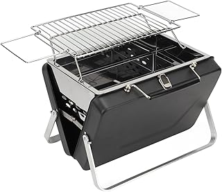 Churrasqueira Portátil a Carvão Churrasqueira Portátil para Acampamento Churrasqueira Portátil para Acampamento Cozinha Ao Ar Livre Churrasqueira Portátil a Carvão Dobrável