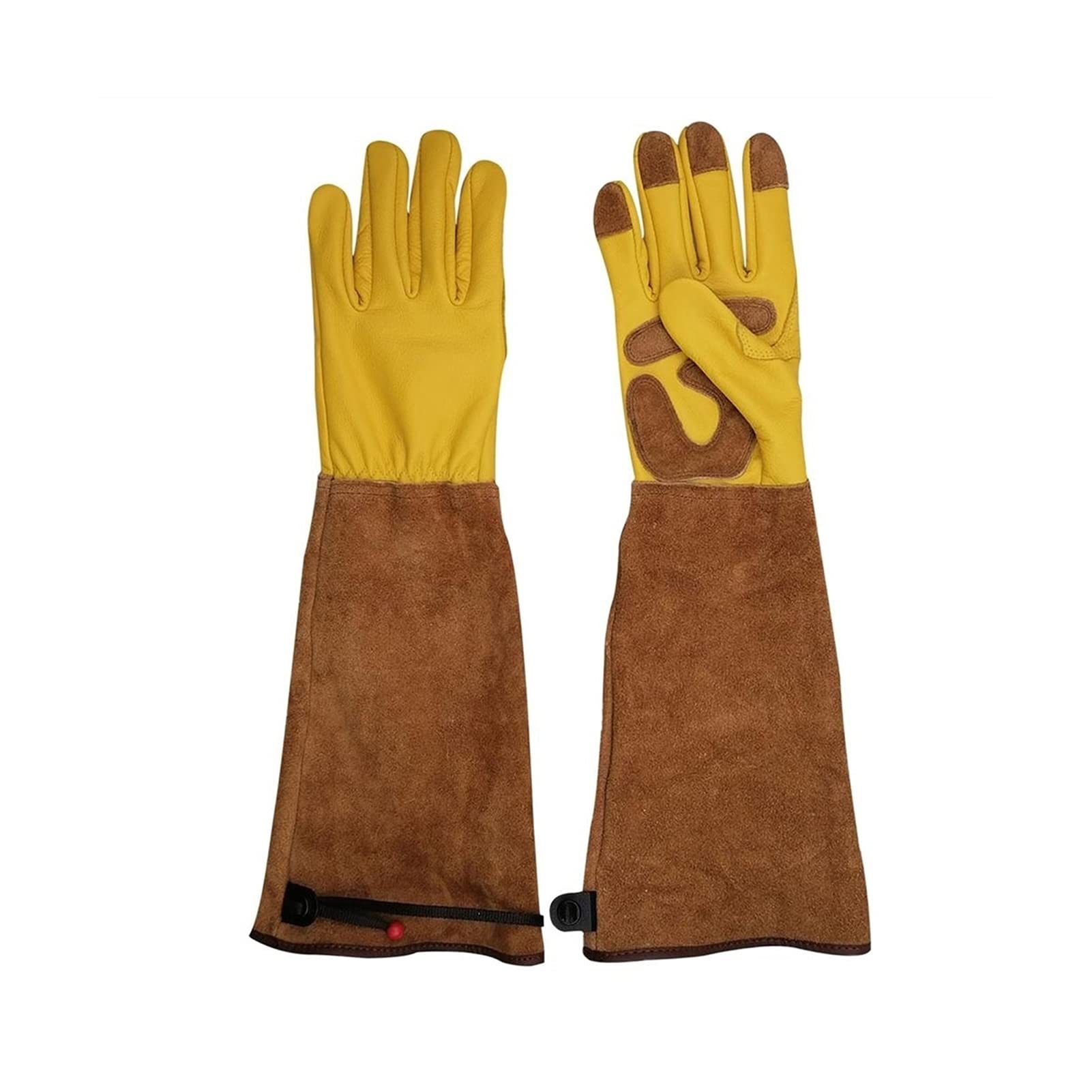 Guanti resistenti al taglio 1 paia Guanti da giardinaggio pesanti Guanti Rosa Potatura Guanto Guanto Lavoro Saldatura Giardini Guanti Da Giardino Safety Protezione da uomo Lungo Protezione da uomo DAD