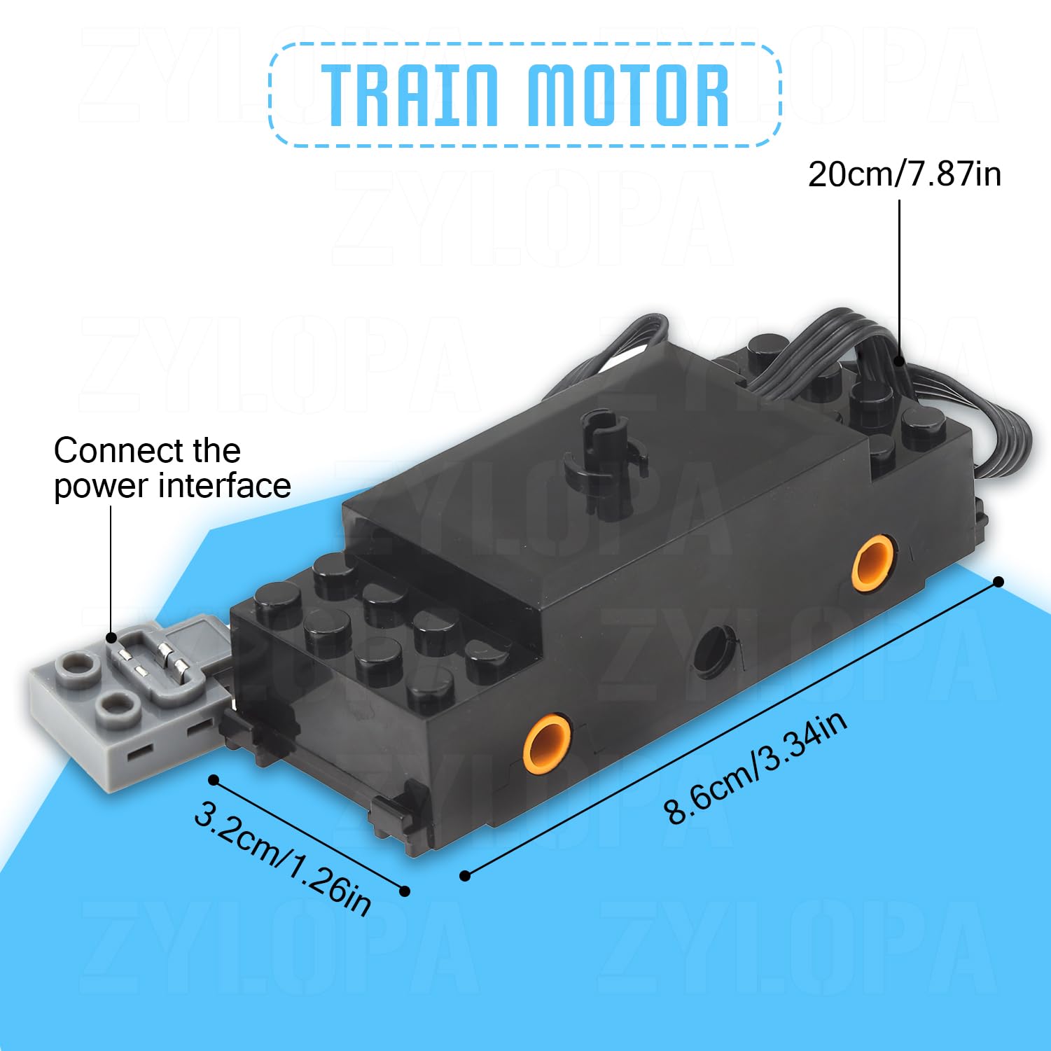 Amazon.co.jp: Zylopa パワーファンクション トレイン モーター 88011