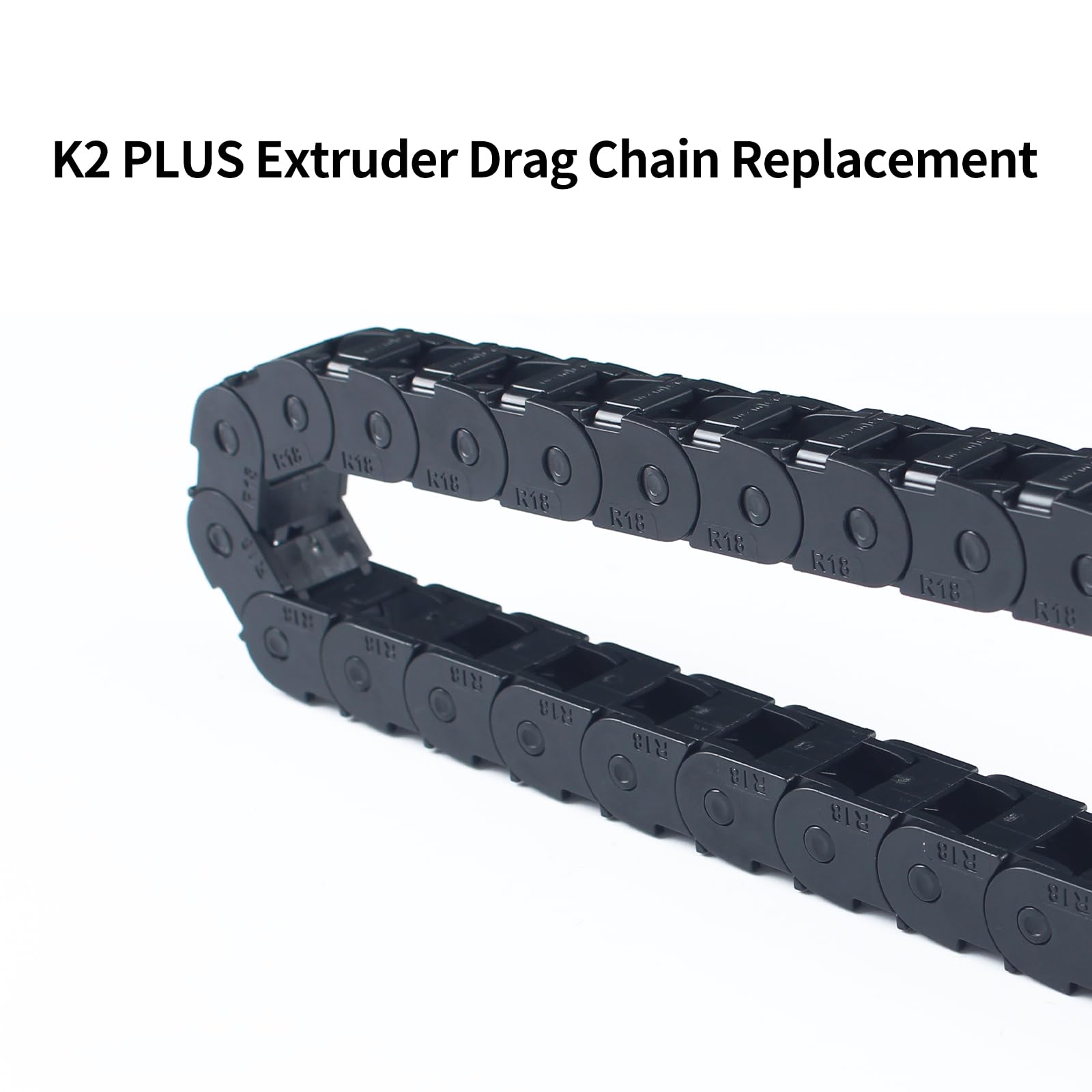 BCZAMD K2 Plus akcesoria do drukarki 3D: kabel zastępczy łańcuch do głowicy grzewczej K2 Plus, bezpośredni montaż, oryginalny