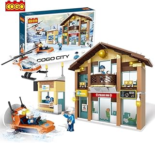 COGO 581 PCS Building Block Educational Bricks Kids Enlightenment Construction Blocks Toys