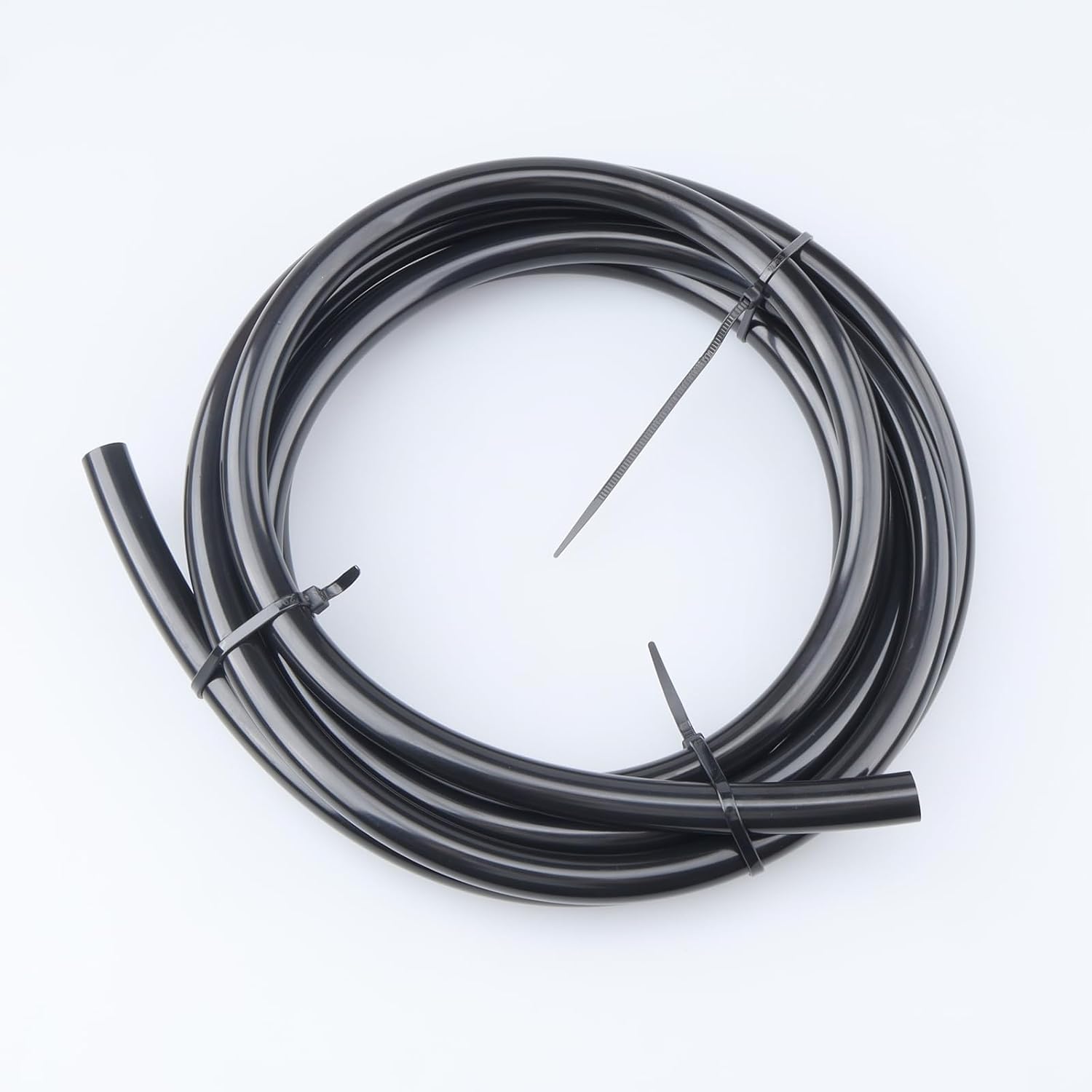 AC PERFORMANCE Flexible Black Metric 1/2 inch OD Nylon Hose Pneumatic Tubing Tube for Air Brake System Or Fluid Transfer (1/2" OD Nylon Line, 20 feet)