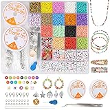 BILDUNGSBEDEUTUNG: DIY-Armbandperlen haben für Kinder eine pädagogische Bedeutung, die ihre Hand-Auge-Koordination, Kreativität, Vorstellungskraft, das Erlernen der Erkennung von Farben und Buchstaben sowie die Diskriminierung verbessern kann. Dies ist auch ein interaktives Eltern-Kind-Kommunikationsspiel.