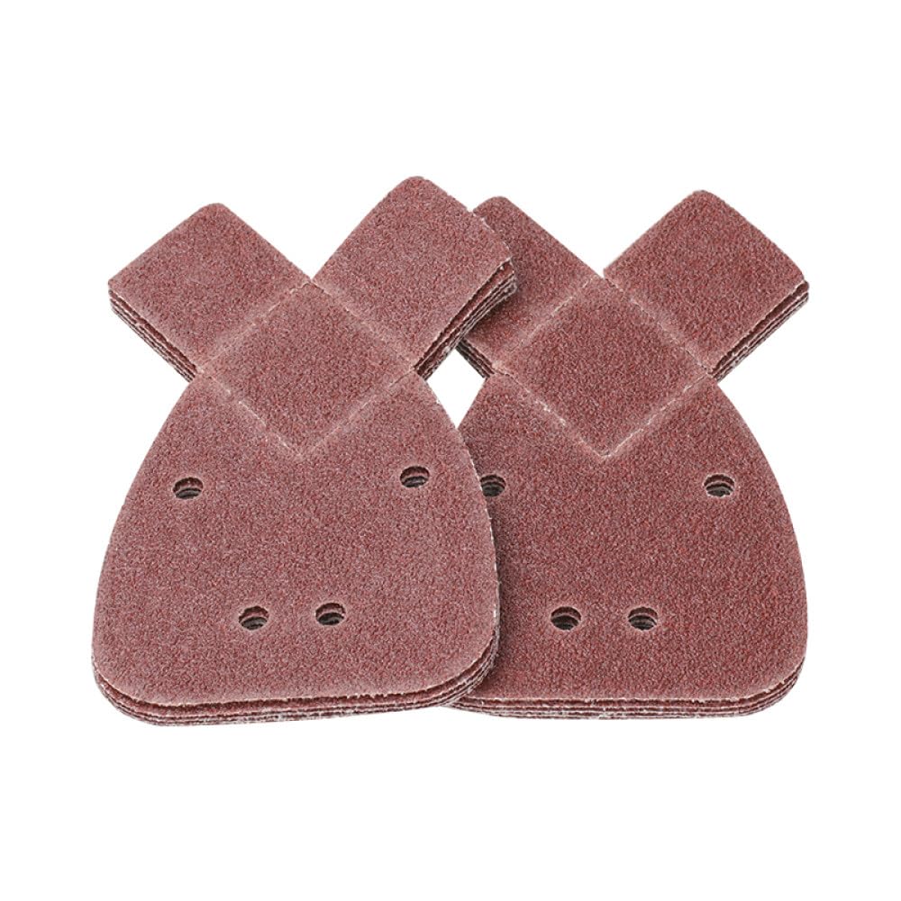 120 Dischi Abrasivi ValueMax 93x93mm - Grana 40/60/80/120/180, Per Levigatrice Mouse, Con Fori Aspirazione - Foto 4