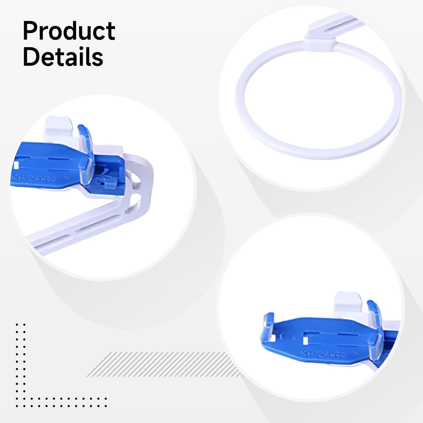 3 Stk. Dental-Röntgensensor-Halter-Set, digitaler Einweg-Sensorpositionierer, Röntgenfilm-Locator, Dental-Röntgenpositionierer für Erwachsene, Set aus 3 Haltern