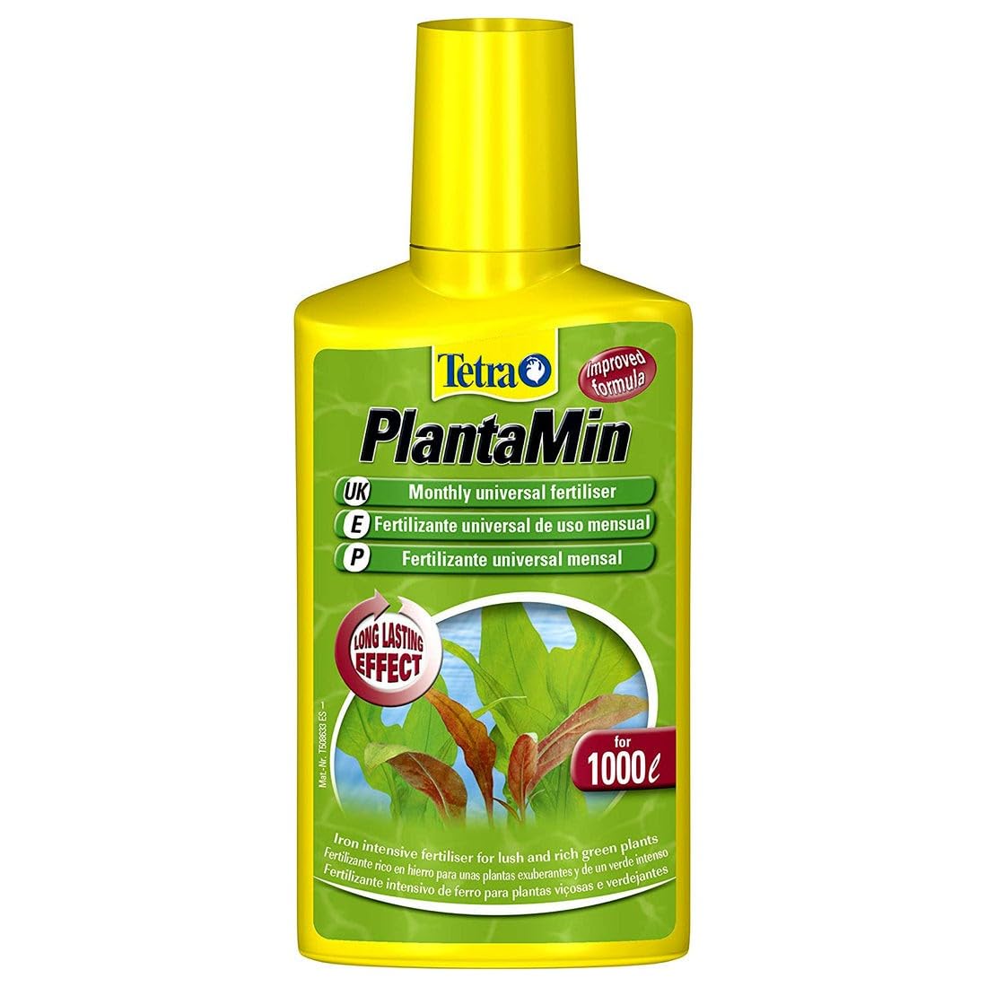 Fertilizzante Tetra PlantaMin Per Piante Acquario - 250 Ml, Nutriente Mensile Per Piante Verdi - Foto 8