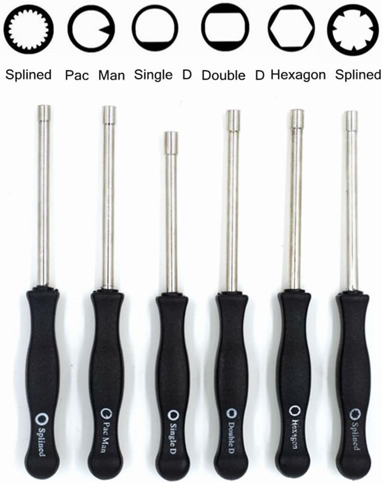 6 Piece 2 Cycle Carburetor Adjusting Tool Pac Man/ Single D