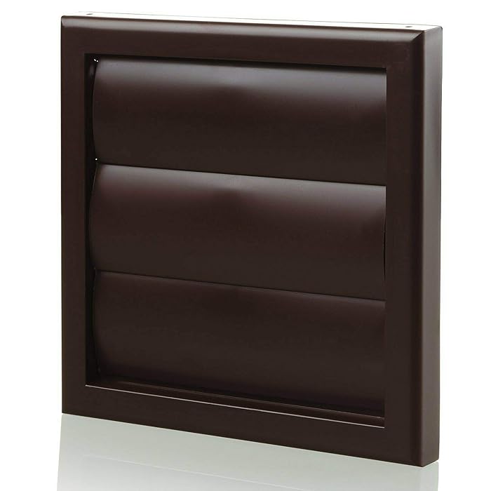 Buy Blauberg Brown Gravity Grille 125mm 5 inch External Ducting Air