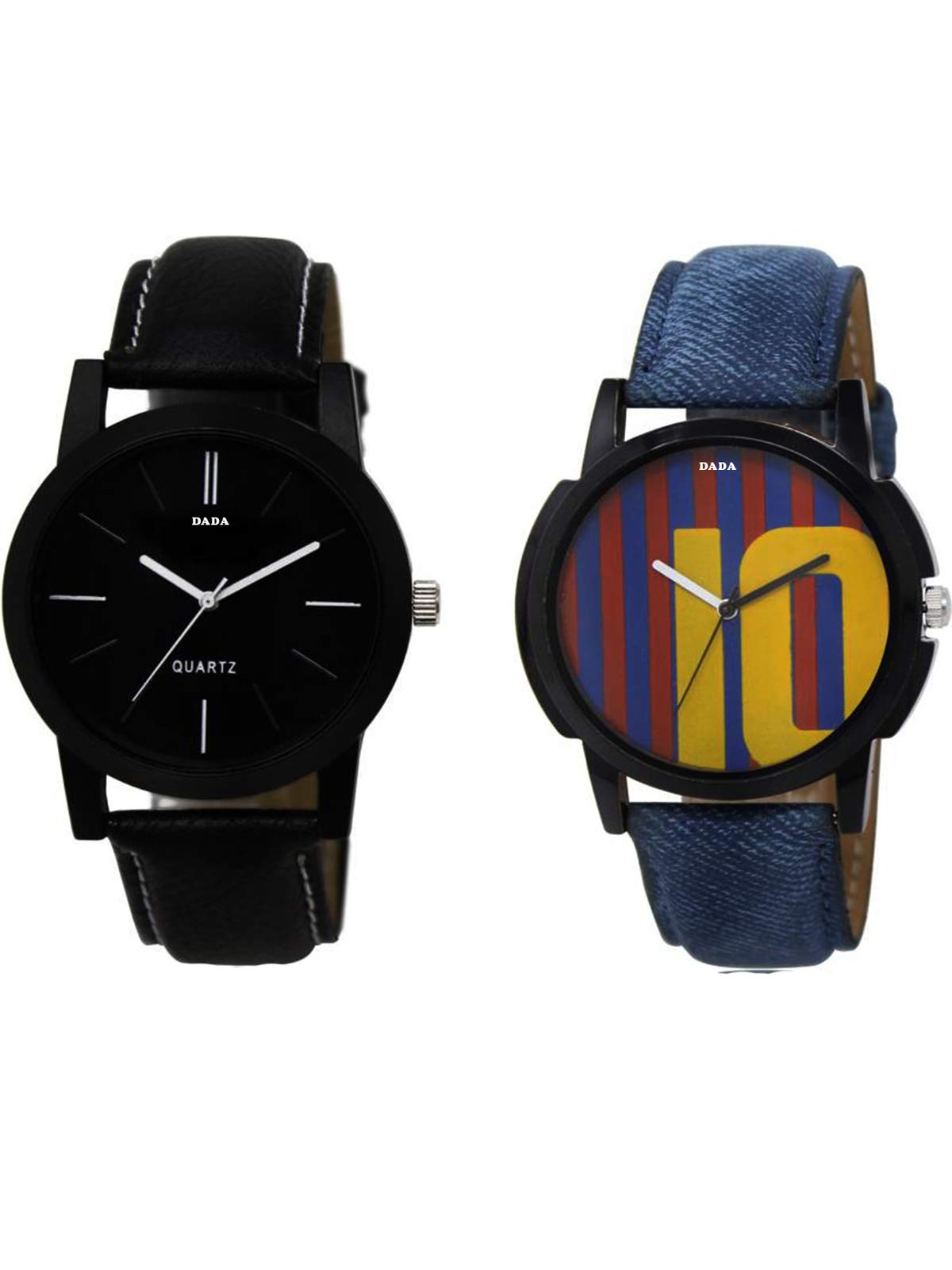 HORCHIS Multicolor Round Boys Leather Wrist Watch for Men (B08BG345PF) Amazon Price History, Amazon Price Tracker