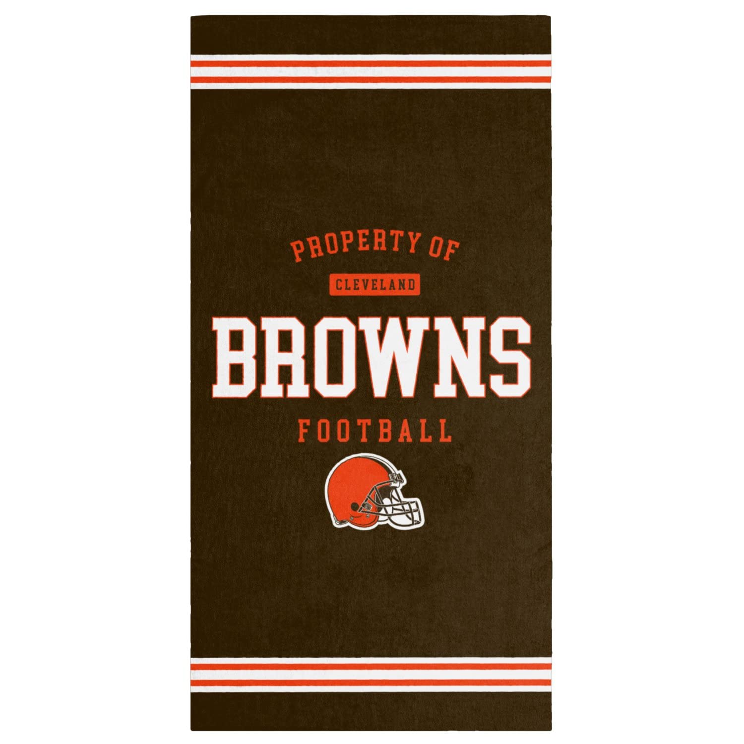 FOCO NFL Strandtuch Property of Cleveland Browns Football