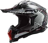 Vista 13 de Casco LS2 MX-Off Road Subverter Evo 76 Blanco mate/Gris