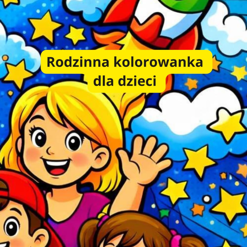 Rodzinna kolorowanka dla dzieci