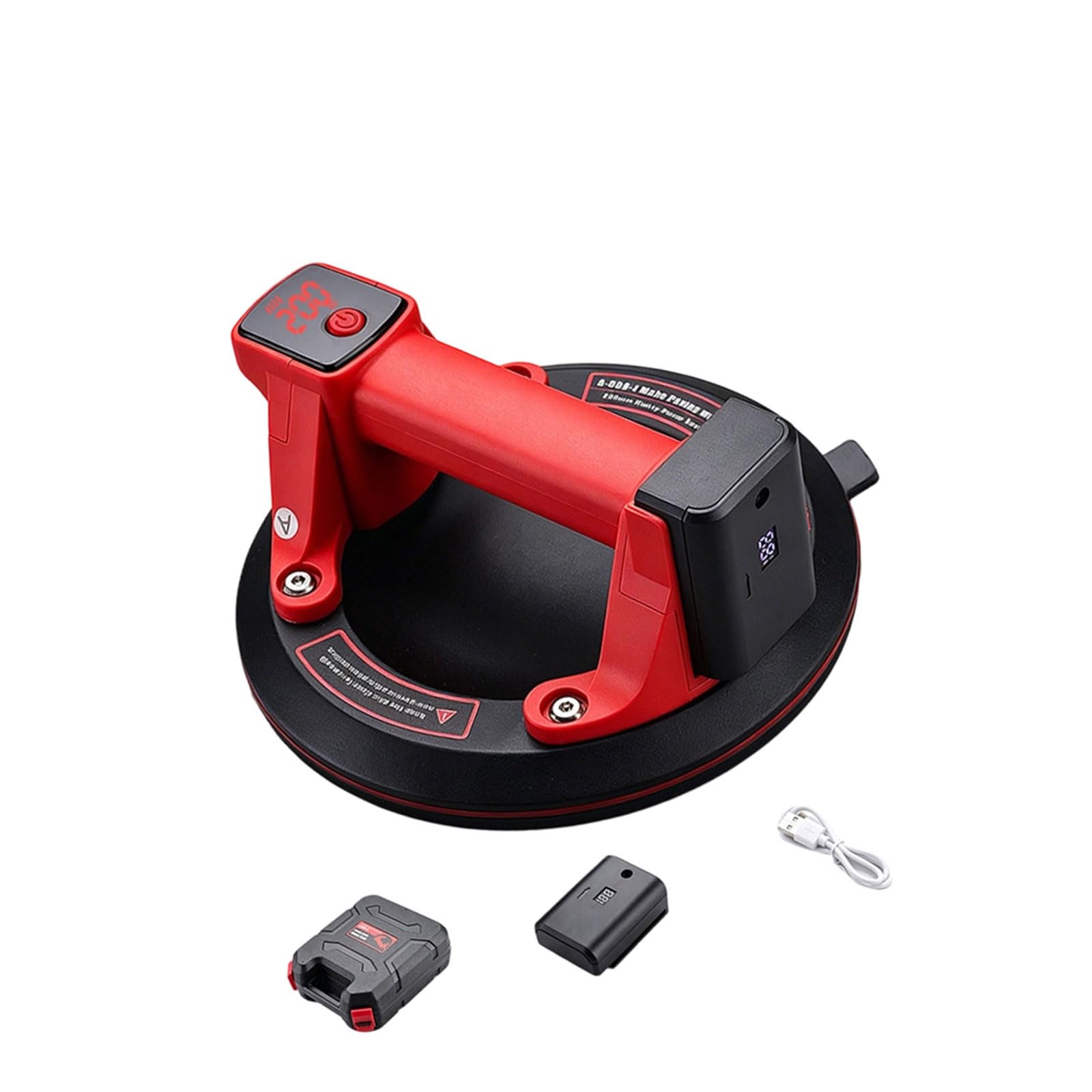 200KG / 440LBS Suction Power Electric Suction Cup with Wide Area Electric Vacuum Lifter Cup Lifter