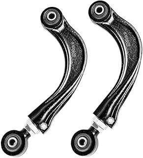 KEYOOG 2Pcs Rear Upper Control Arm Assembly (Adjustment Camber Arm) Fit for Ford C-Max Escape Focus,Mazda 3 5,Volvo C30 C70 S40 V50 K100002 x2 Passenger & Driver Side Suspension