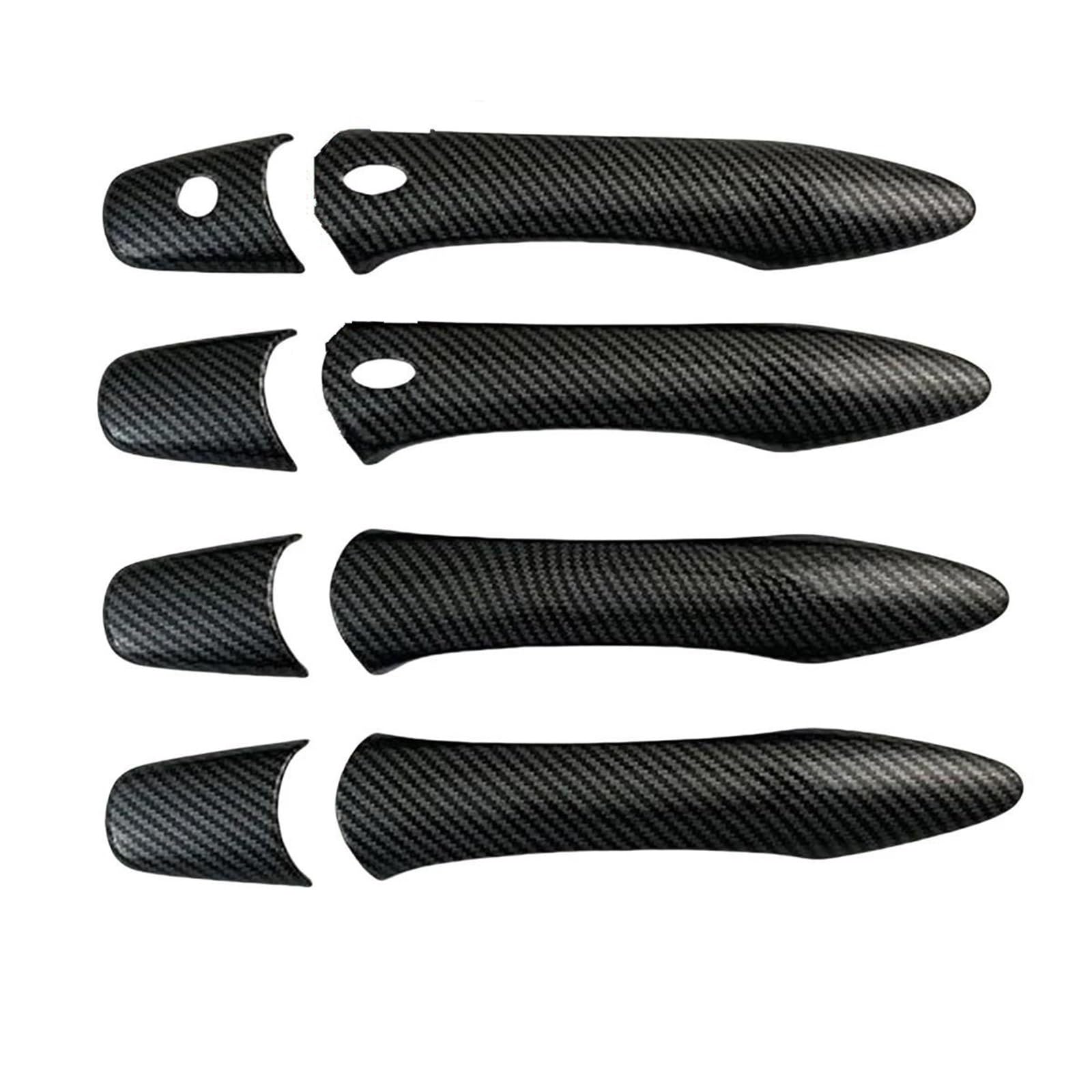 Kjhopy Style 3 Auto Parts Exterior Door Handle Cover Trim Opener For Infiniti Ex35 Ex37 Fx35 Fx37 Fx50 2008-2013(Style 3)