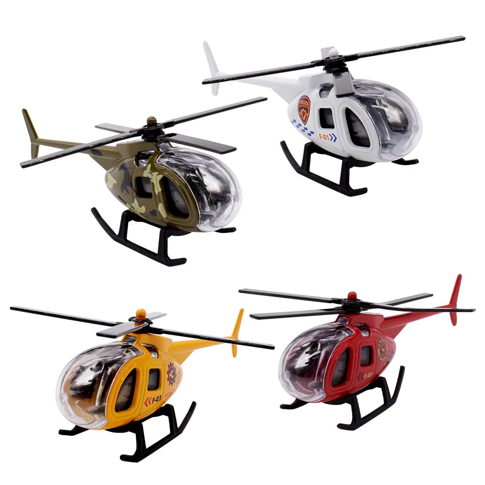 Hélicoptère Police Paul Günther - Volant Avec Poignée De Démarrage, Enfant 4+ Ans, Ø 12.5cm