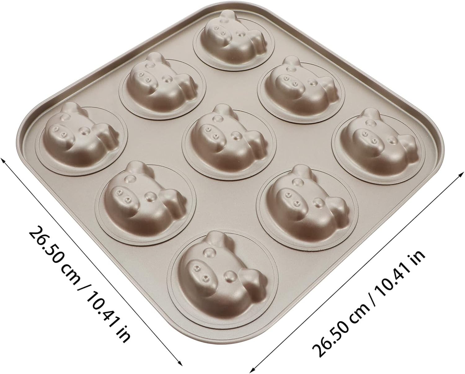 Hemoton 1pc Cartoon Biscuit Mold Non-stick Baking for Cookies Cakes and Chocolates for Home Baking and Special Occasions Easy to and Demould