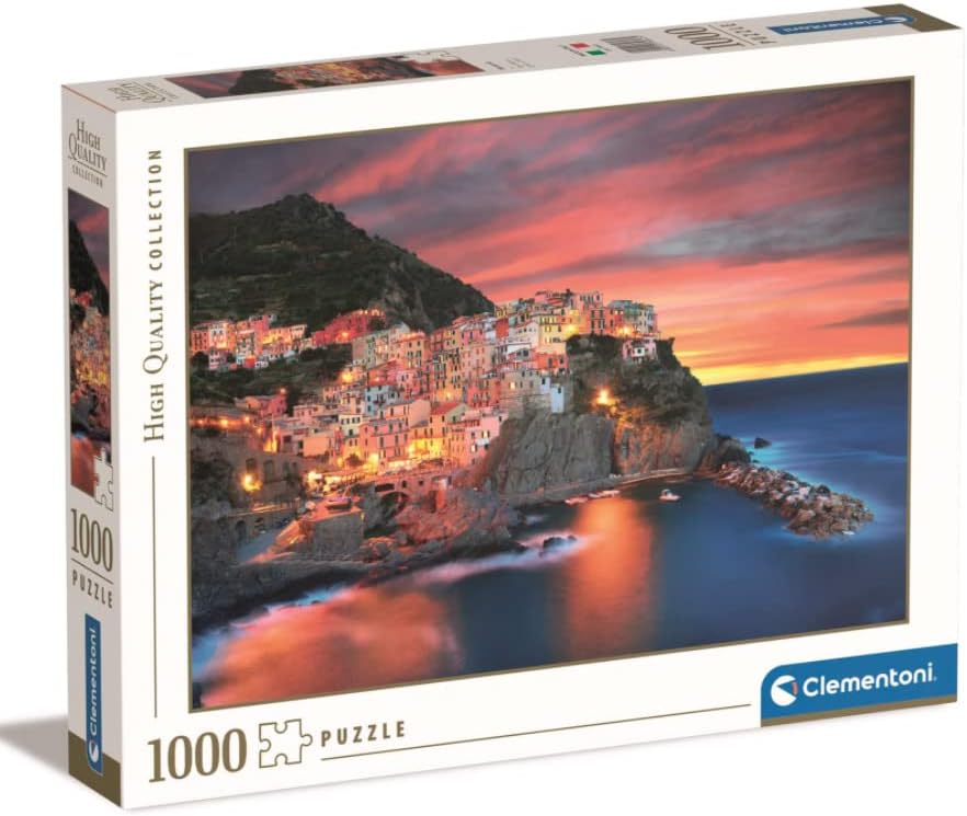 Clementoni 39647 puzzle 1000 pezzi Manarola