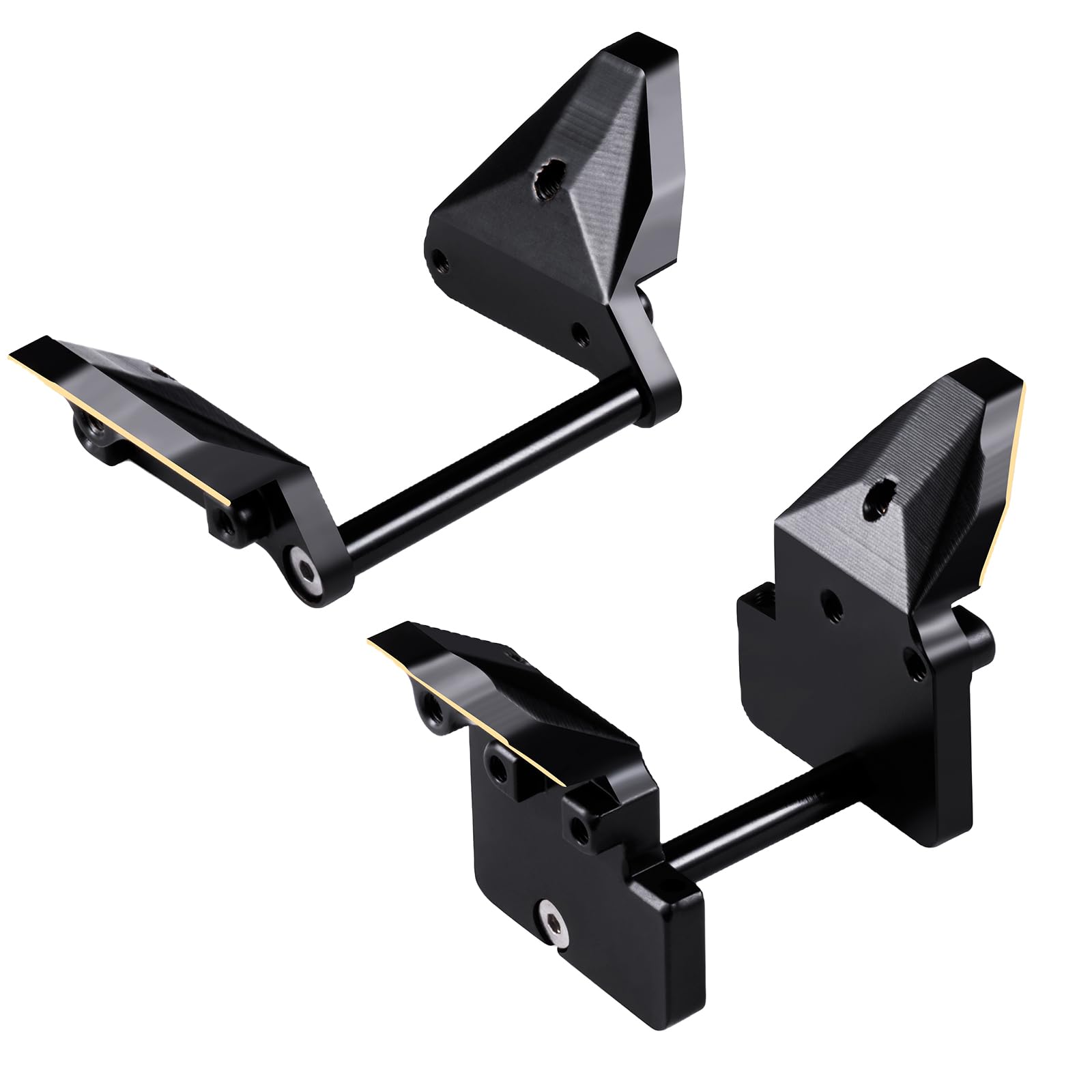 RCHUBAM 1/18 Shock Towers TRX4M K10 Front & Rear Axle Upper Shock Mount Heavy Duty 55g Compatible with TRX4M K10 1/18 RC TRX4M RC Crawler Car Upgraded Parts