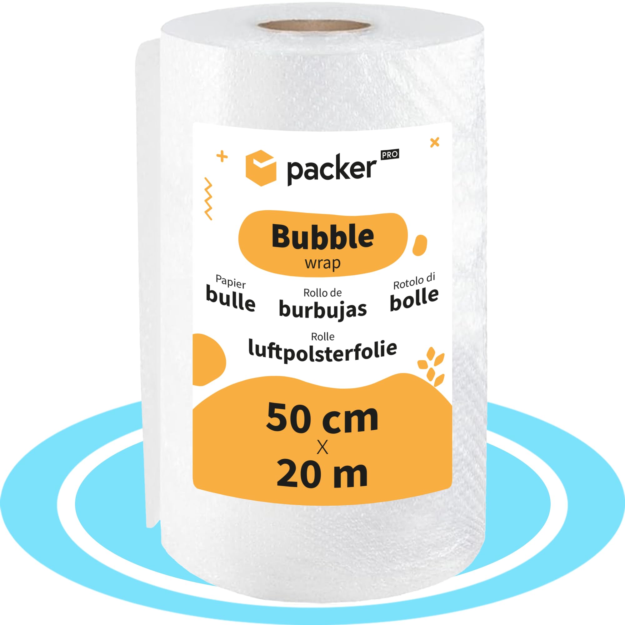 X2 Rotoli Carta A Bolle Per Imballaggi - 50 Cm X 20 M Per Traslochi E Spedizioni - Foto 8