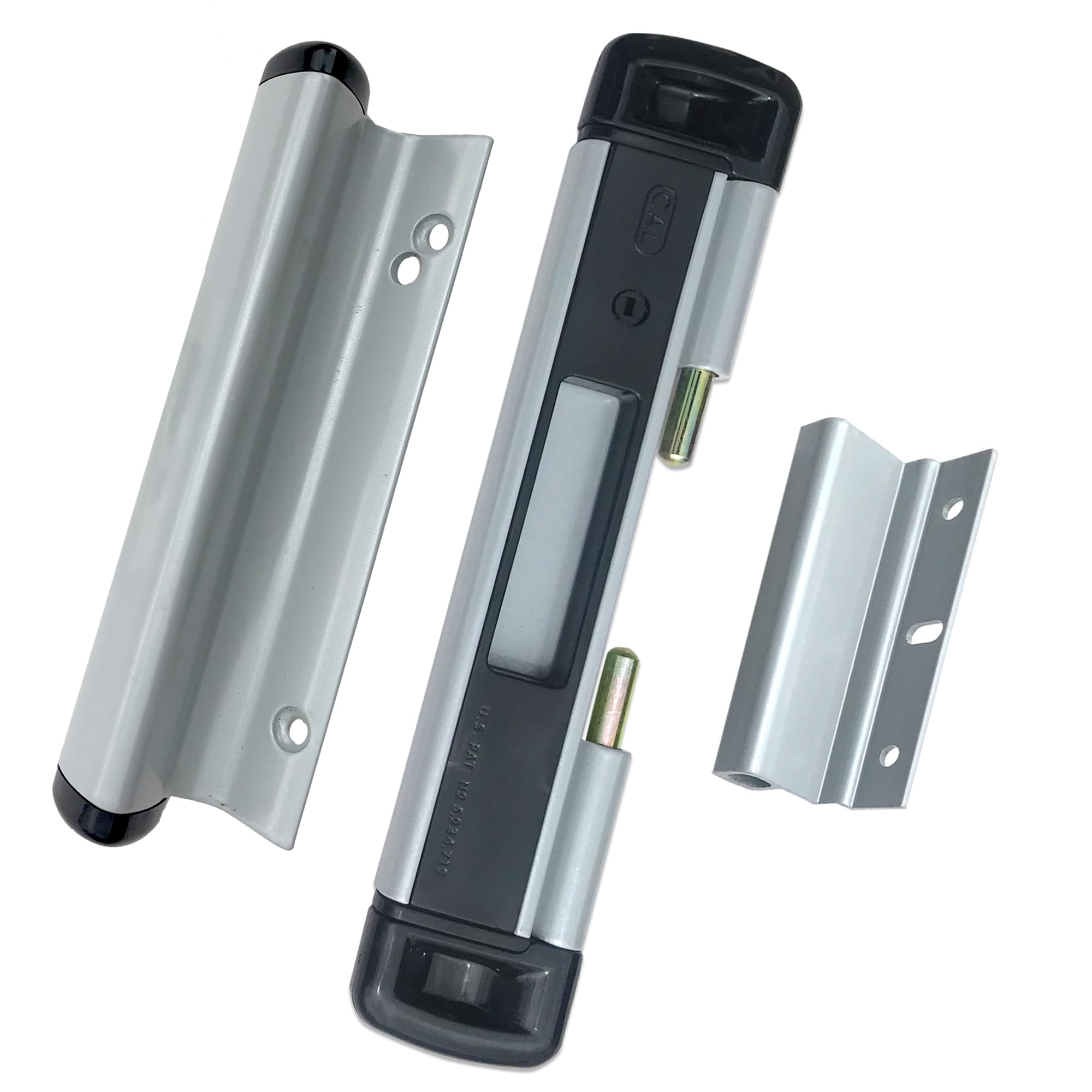 CAL Double-Bolt Lock Para puertas correderas de cristal, tecnología avanzada para mantener a tu familia segura y segura, cerradura de alta seguridad, prácticamente a prueba de ladrones (cerradura de