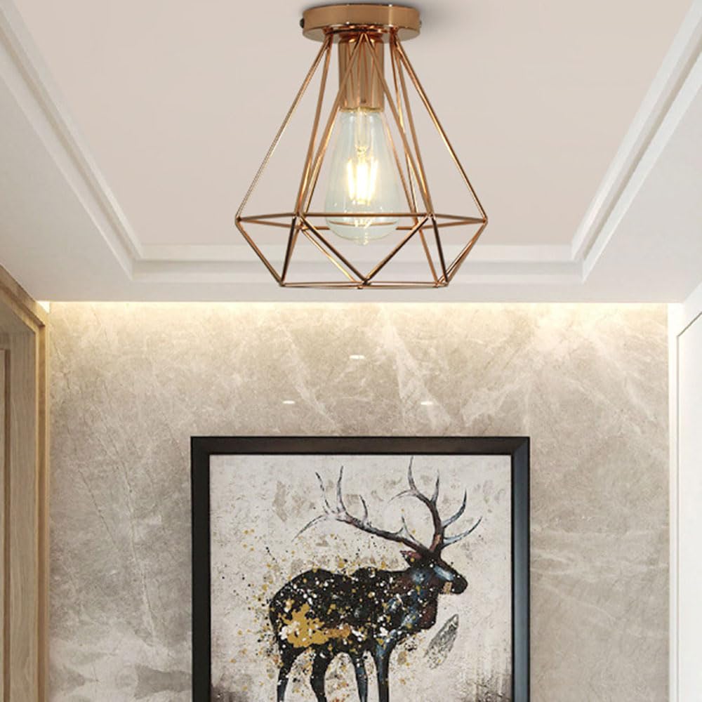 19,8 cm (7,8 cala) złota geometryczna lampa sufitowa nowoczesna minimalistyczna oprawa sufitowa do kuchni wyspa przemysłowa lampa sufitowa do montażu sufitowego półwpuszczana do sypialni