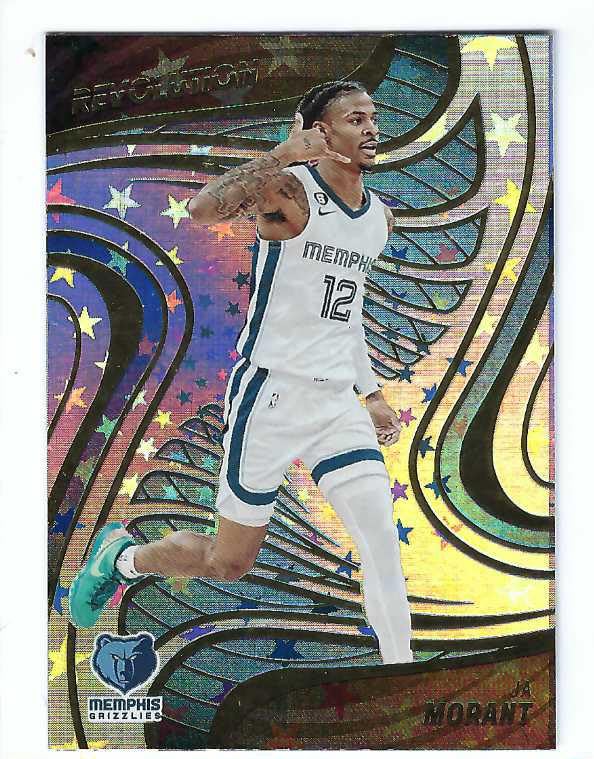 【パラレル】NBAカード　Revolution ジャモラントJa meant Amazon.com: JA MORANT 2022-23 Panini Revolution #93 ASTRO PARALLEL