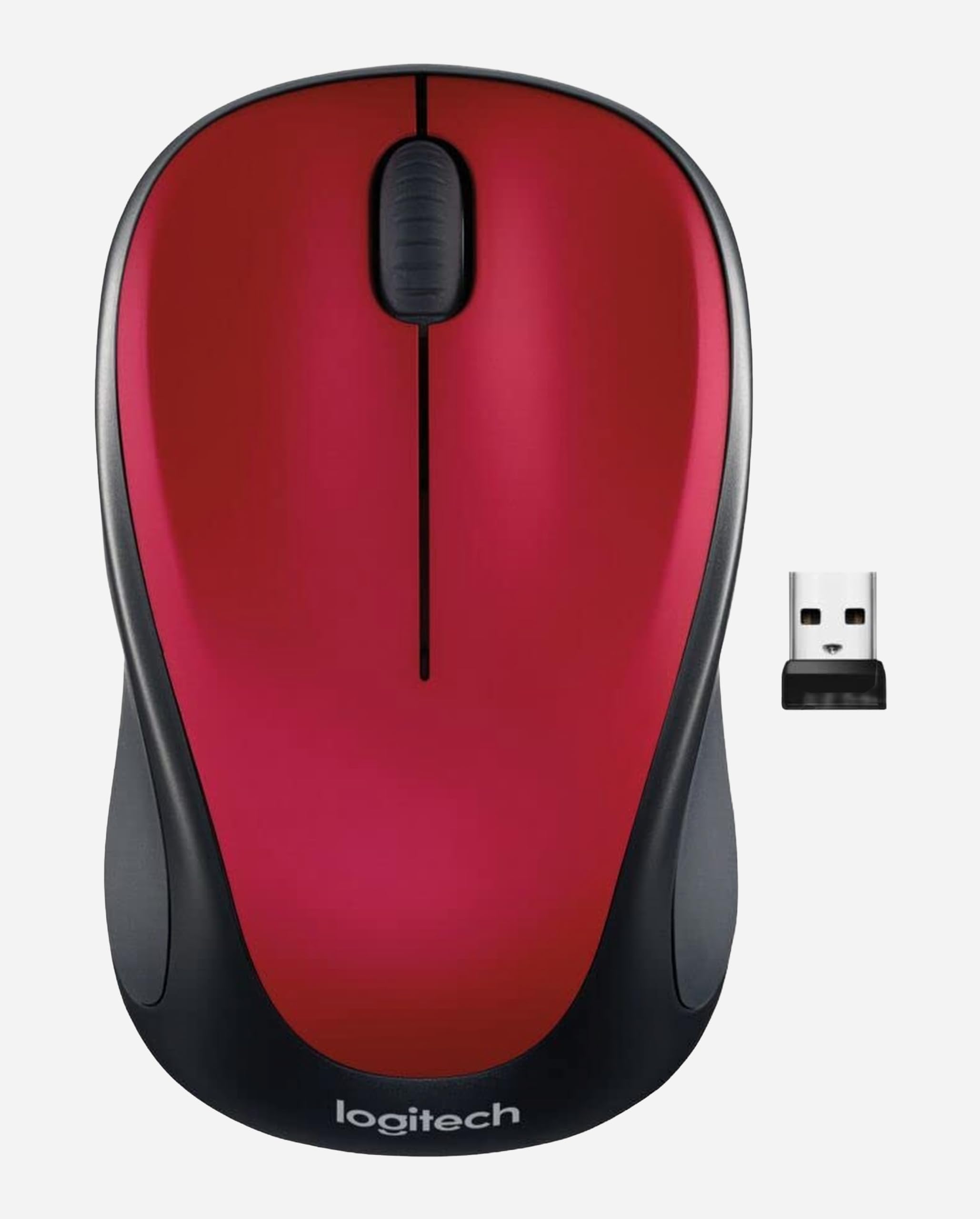 Logitech M317 Compact Ambidextrous 2.4 GHz Wireless Mouse - Red — Amazon image 6