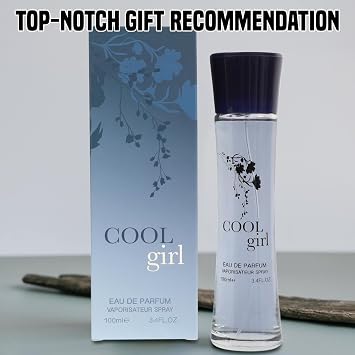 Cool Girl Womens Perfume Eau de Parfum Fresh Citrus Vanilla Chic Scent 100ML 3.4 FL Oz