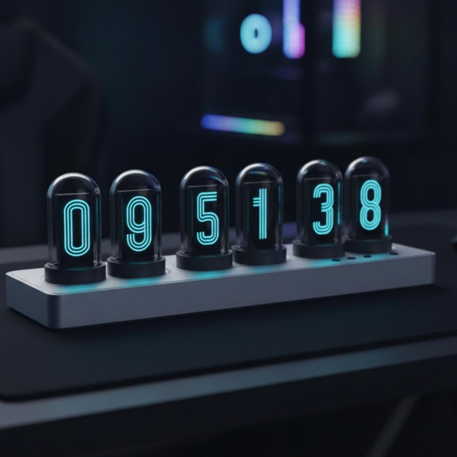 Reloj Escritorio con Conexión A, Color to 3 | Automático, Electrónico, Reloj con Alarma, para Oficina